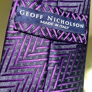 Men’s Geoff Nicholson Italian Tie